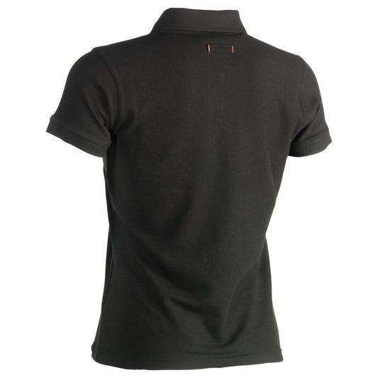 Herock Freya polo korte mouwen dames in de kleur zwart