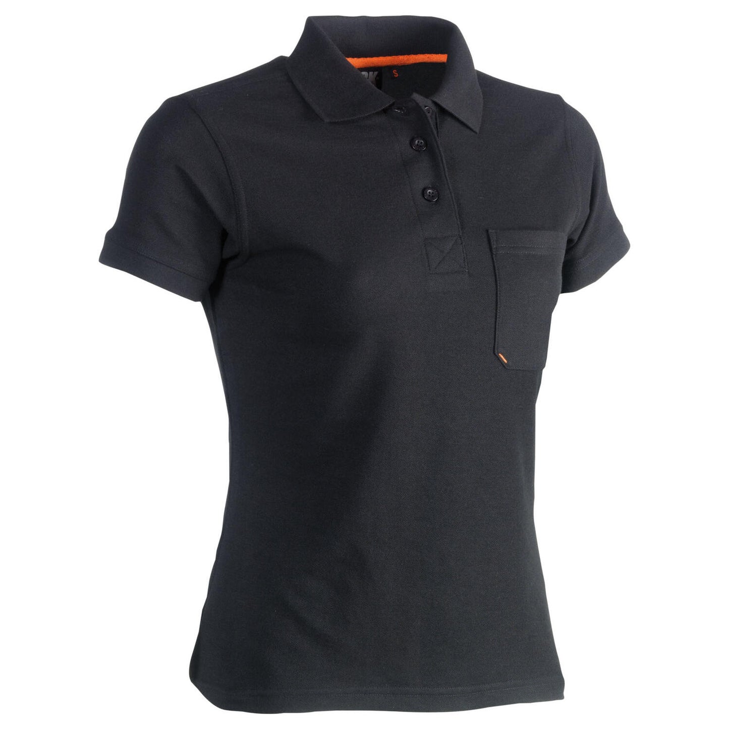 Herock Freya polo korte mouwen dames in de kleur zwart