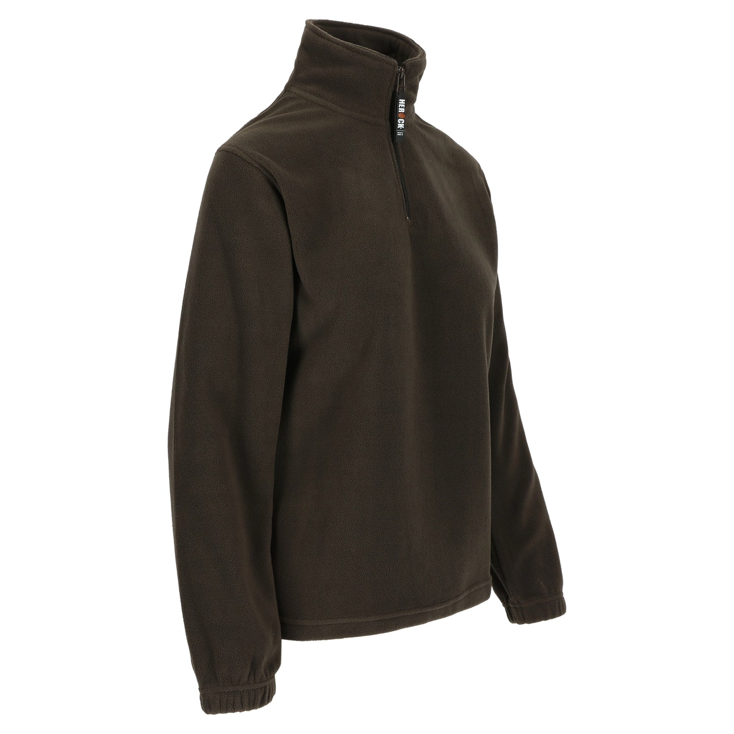 Herock Aurora fleece sweater dames in de kleur bruin