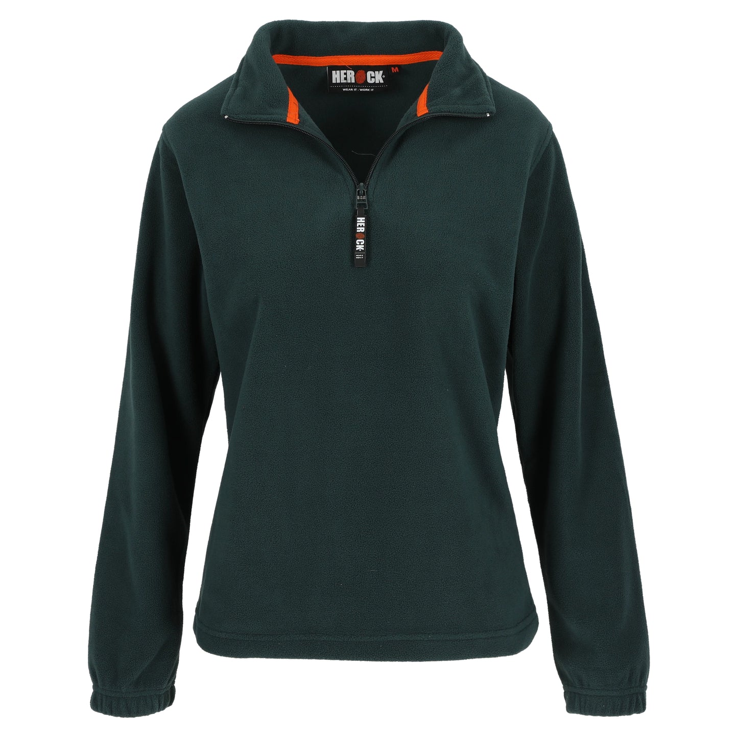 Herock Aurora fleece sweater dames in de kleur groen