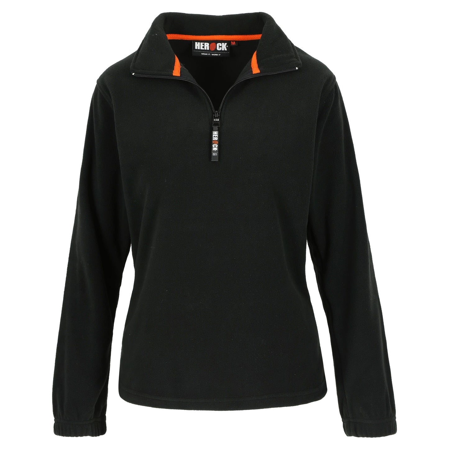 Herock Aurora fleece sweater dames in de kleur zwart