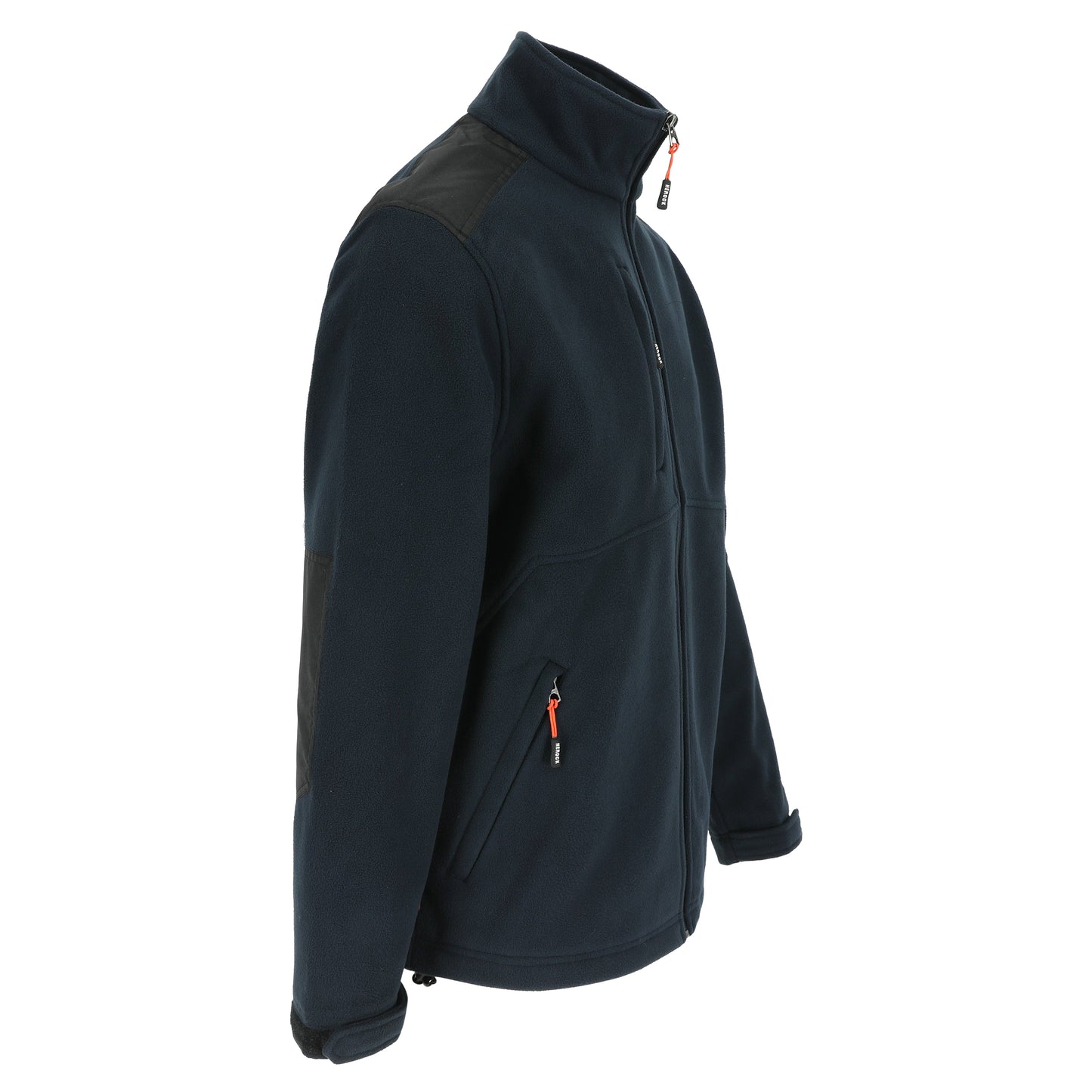 Herock Markus fleece jas in de kleur marineblauw