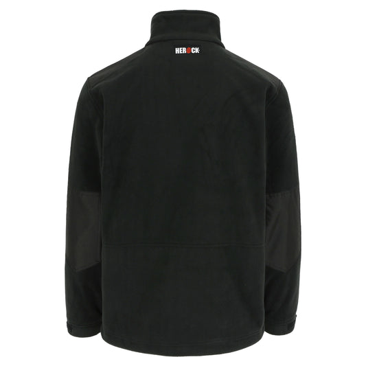 Herock Markus fleece jas in de kleur zwart