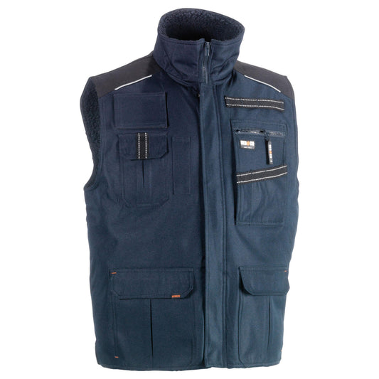 Herock Theseus bodywarmer in de kleur marineblauw
