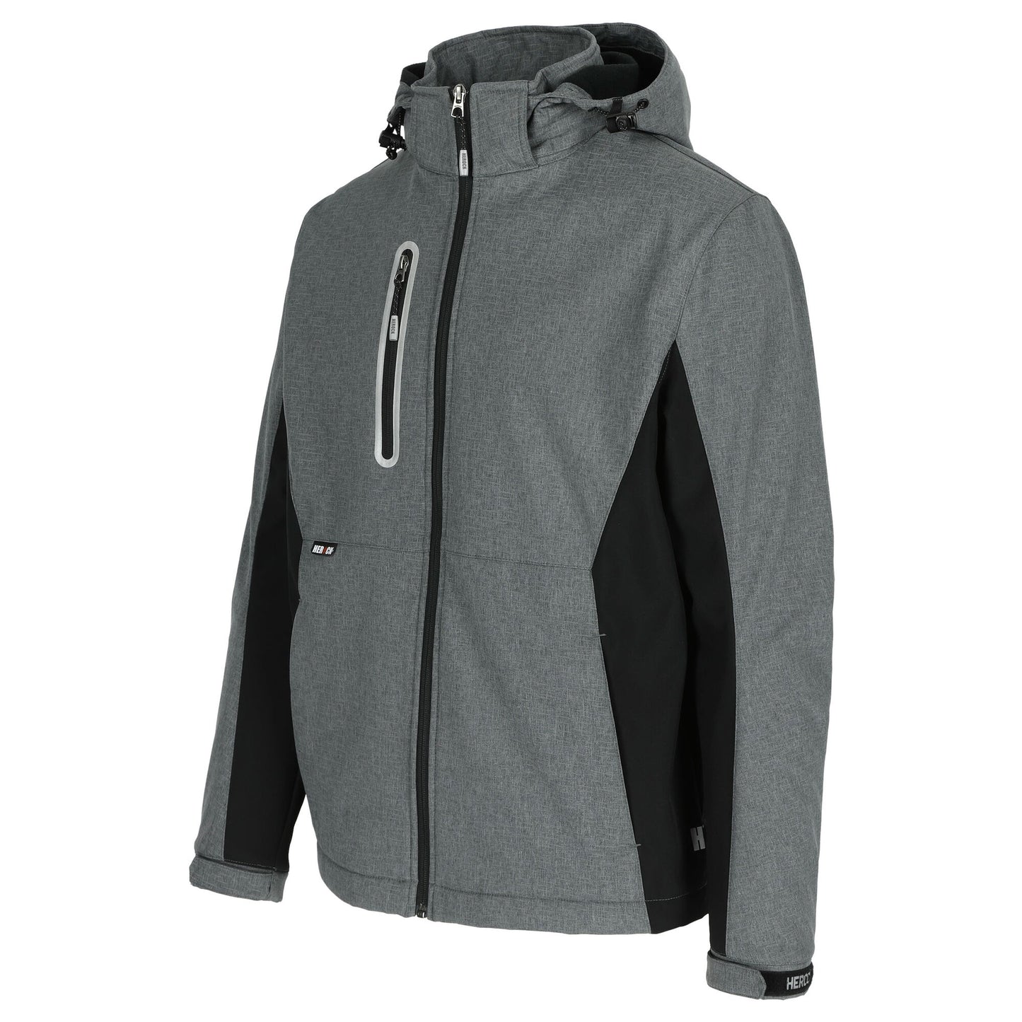 Herock Flexor Softshell vest reflectered grijs