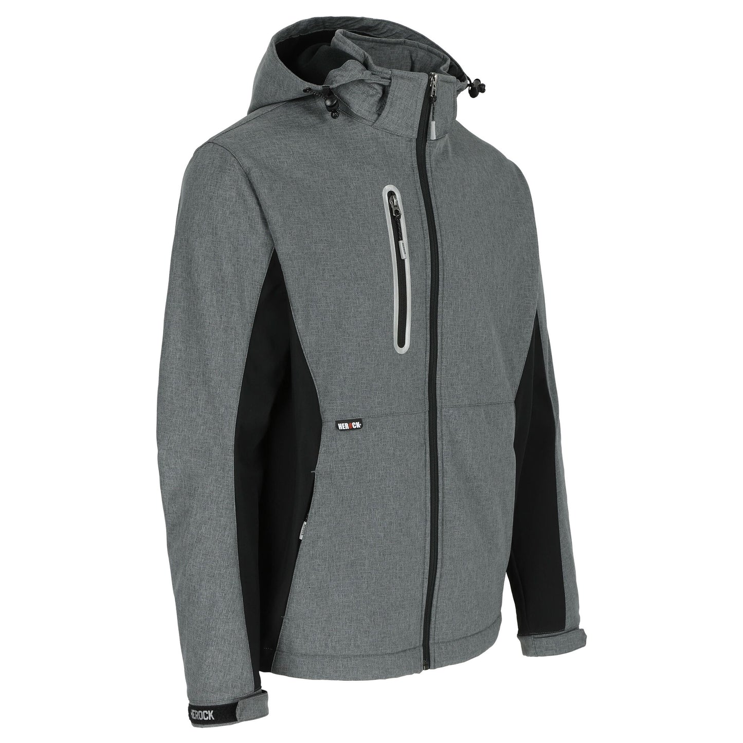 Herock Flexor Softshell vest reflectered grijs