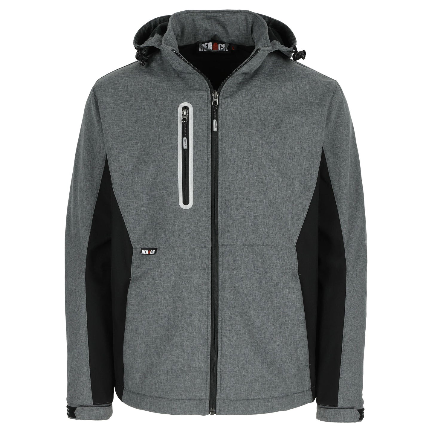 Herock Flexor Softshell vest reflectered grijs