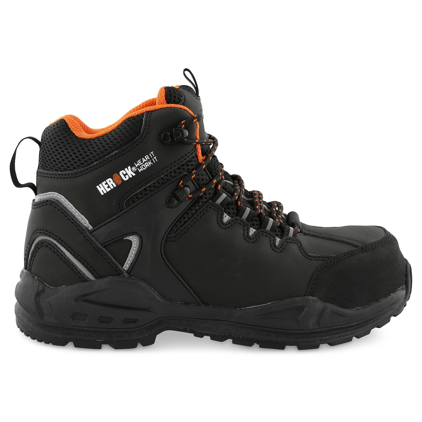 Herock Gigantes High Compo S3 schoenen in de kleur zwart