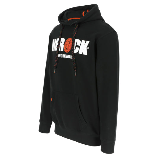 Herock Hero sweater met kap in de kleur zwart