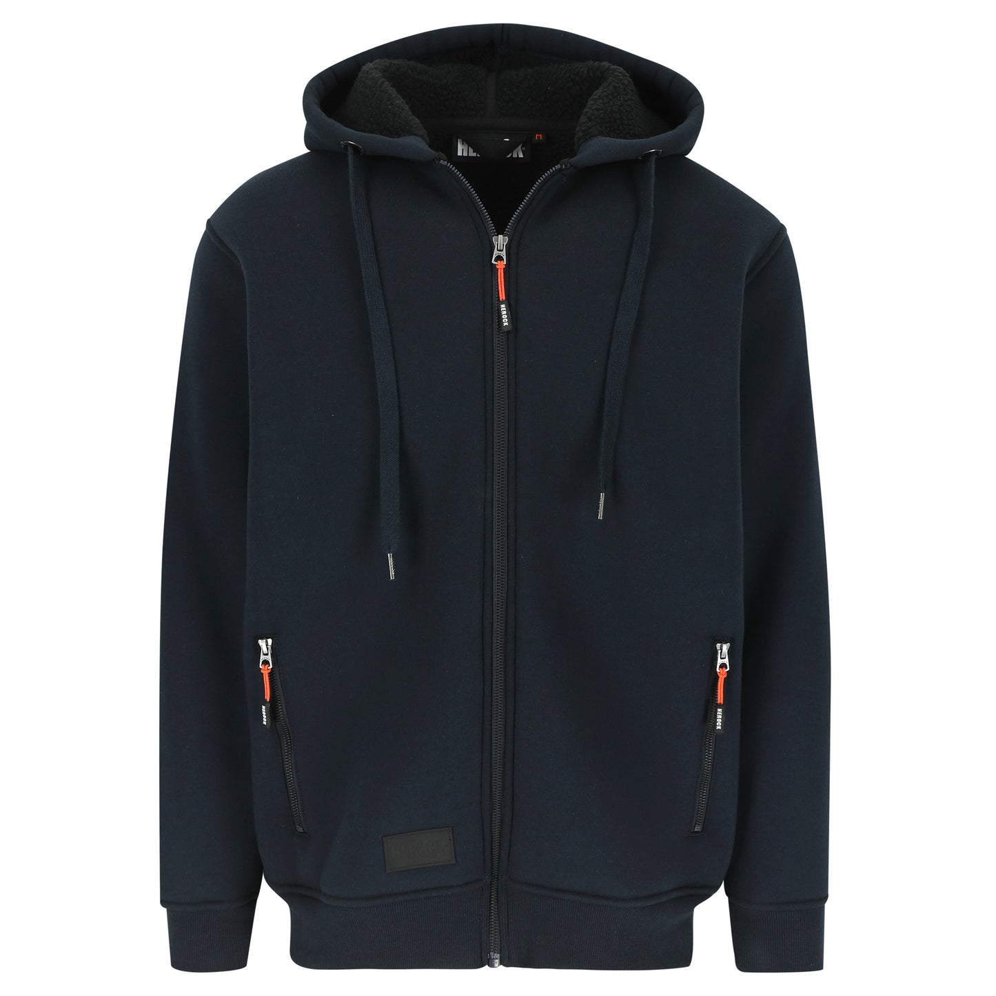 Herock Otis sweater met kap in de kleur marineblauw