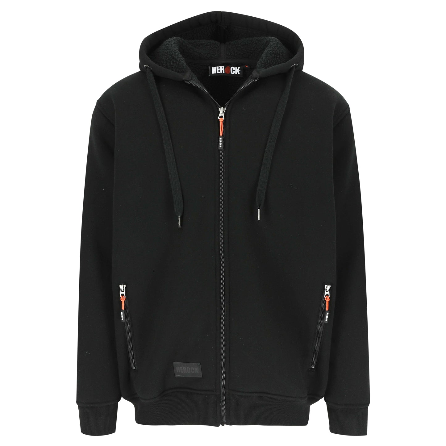 Herock Otis sweater met kap in de kleur zwart