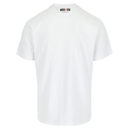 Herock Skullo T-Shirt korte mouwen in de kleur wit