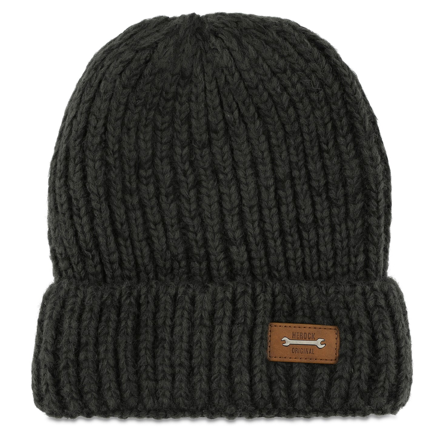 Herock Beanie muts in de kleur heather grijs