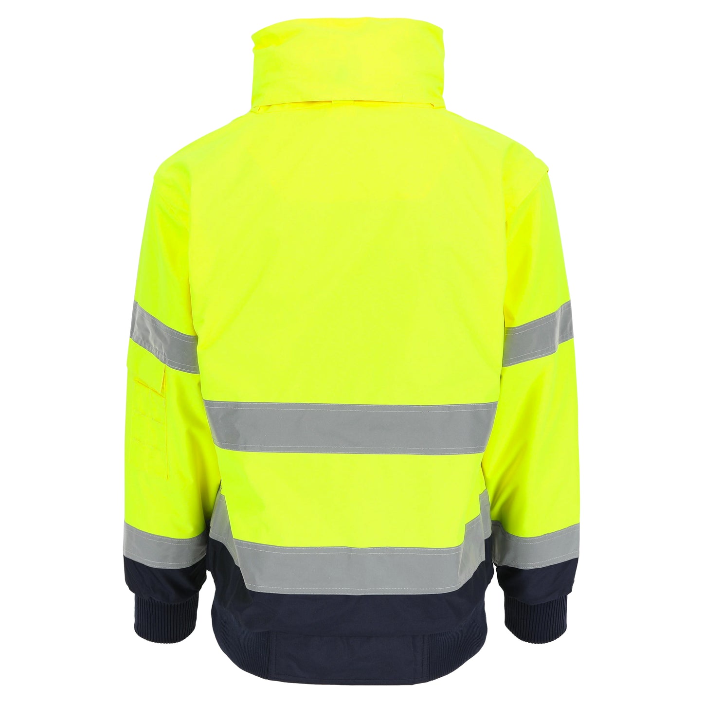 Herock Tarvos jas Hoge zichtbaarheid in de kleur geel-marineblauw