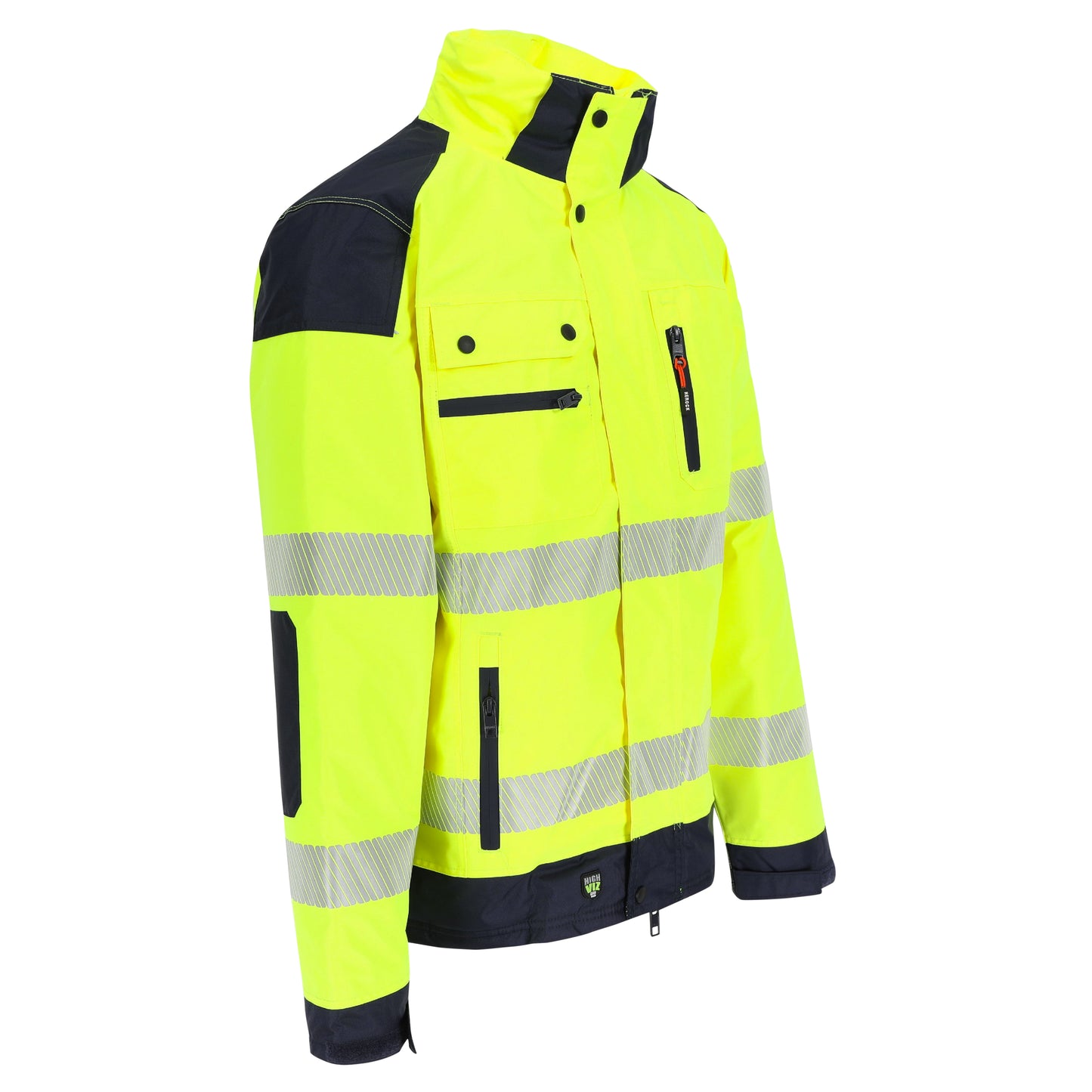 Herock Hodor jas Hoge zichtbaarheid in de kleur geel-marineblauw