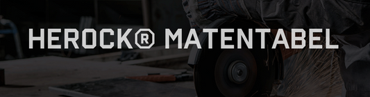 "HEROCK® maattabel werkbroeken maten overzicht" "HEROCK® werkkleding pasvorm gids"