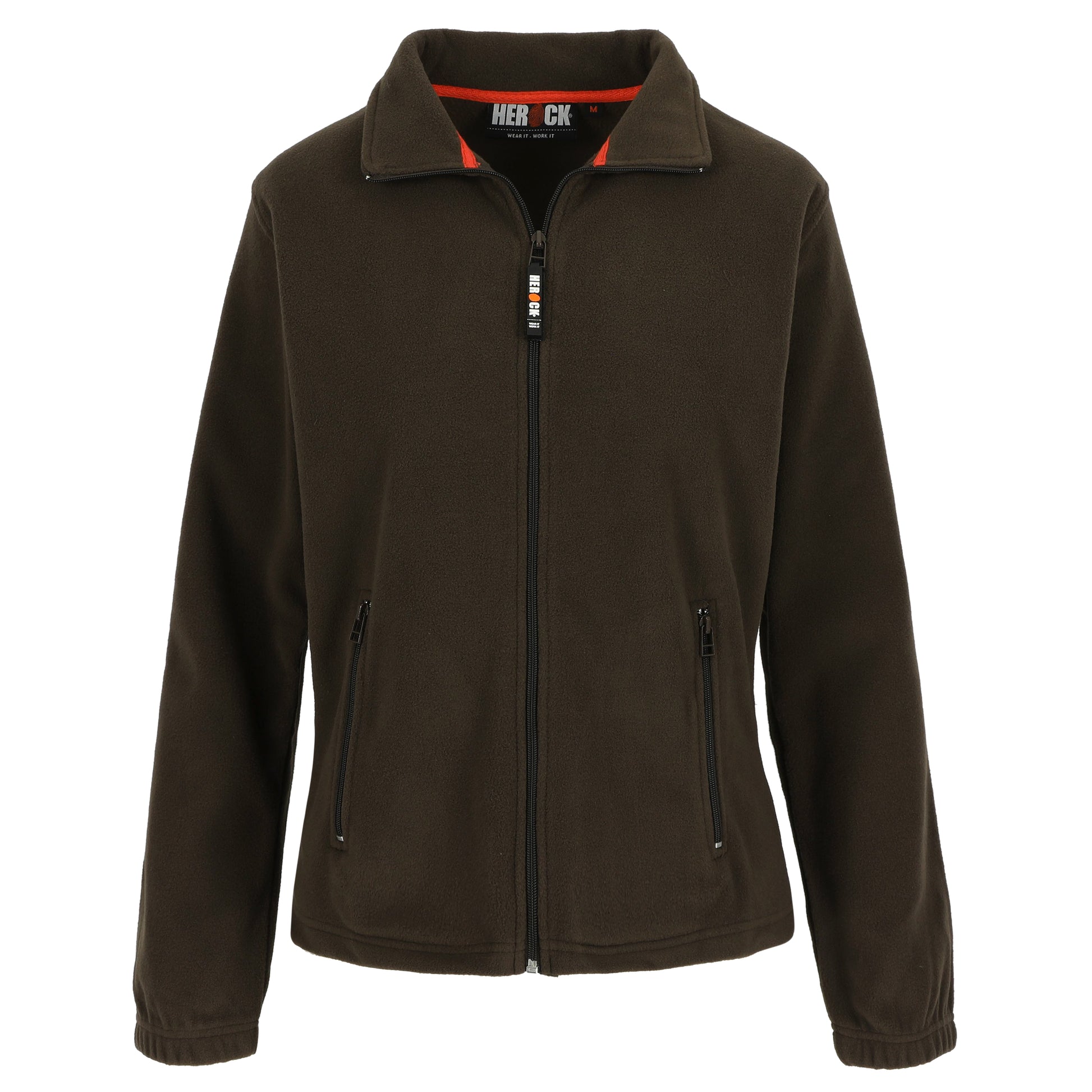 Herock Deva fleece jas dames in de kleur bruin