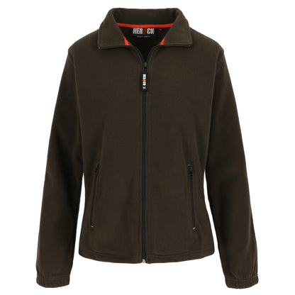 Herock Deva fleece jas dames in de kleur bruin