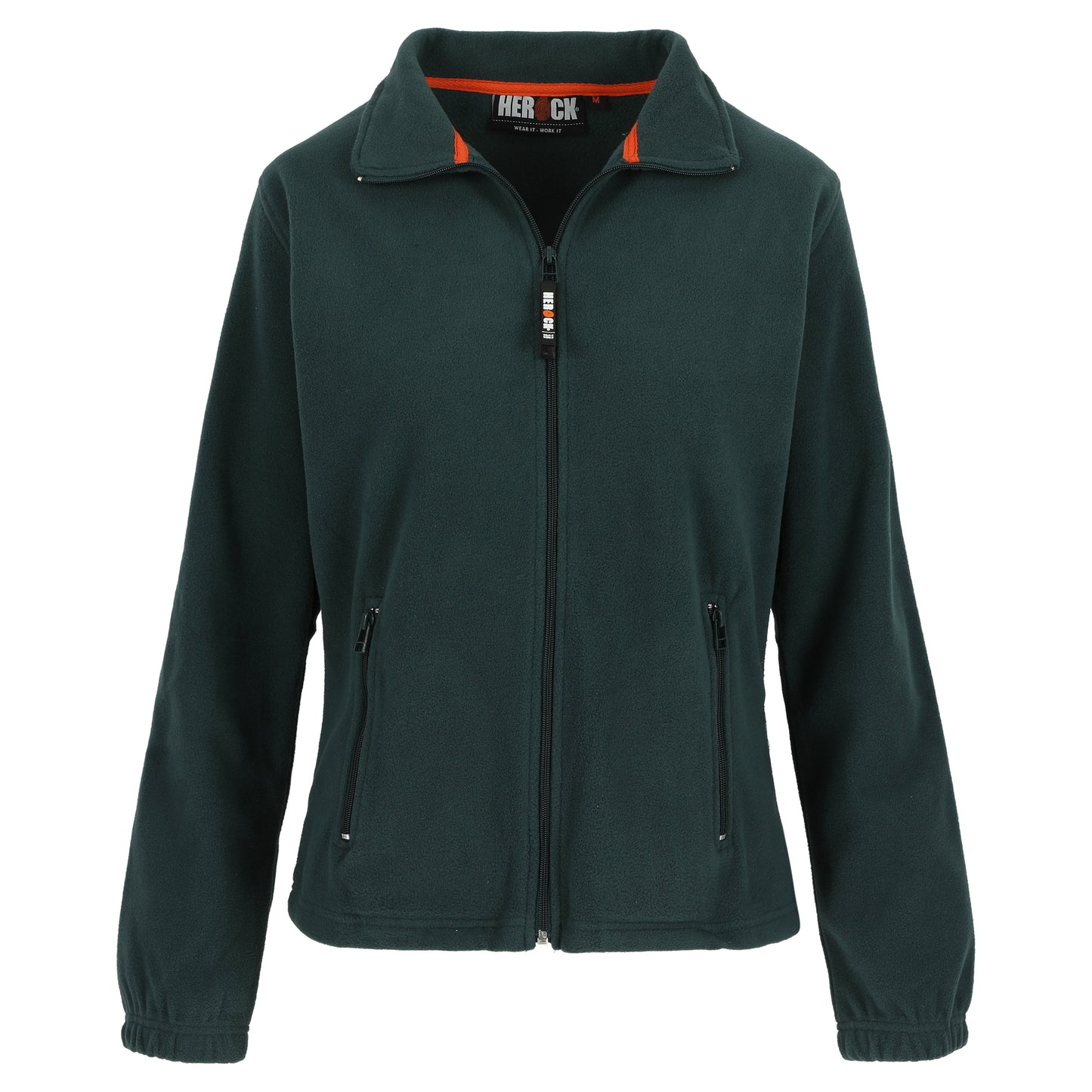 Herock Deva fleece jas dames in de kleur groen