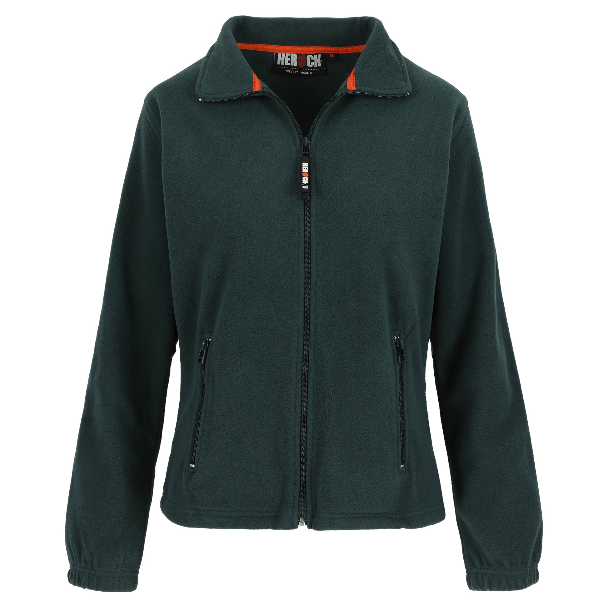 Herock Deva fleece jas dames in de kleur groen