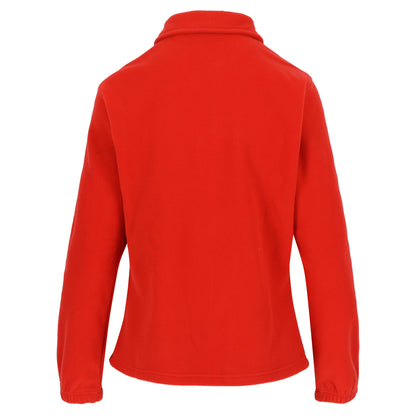 Herock Deva fleece jas dames in de kleur rood