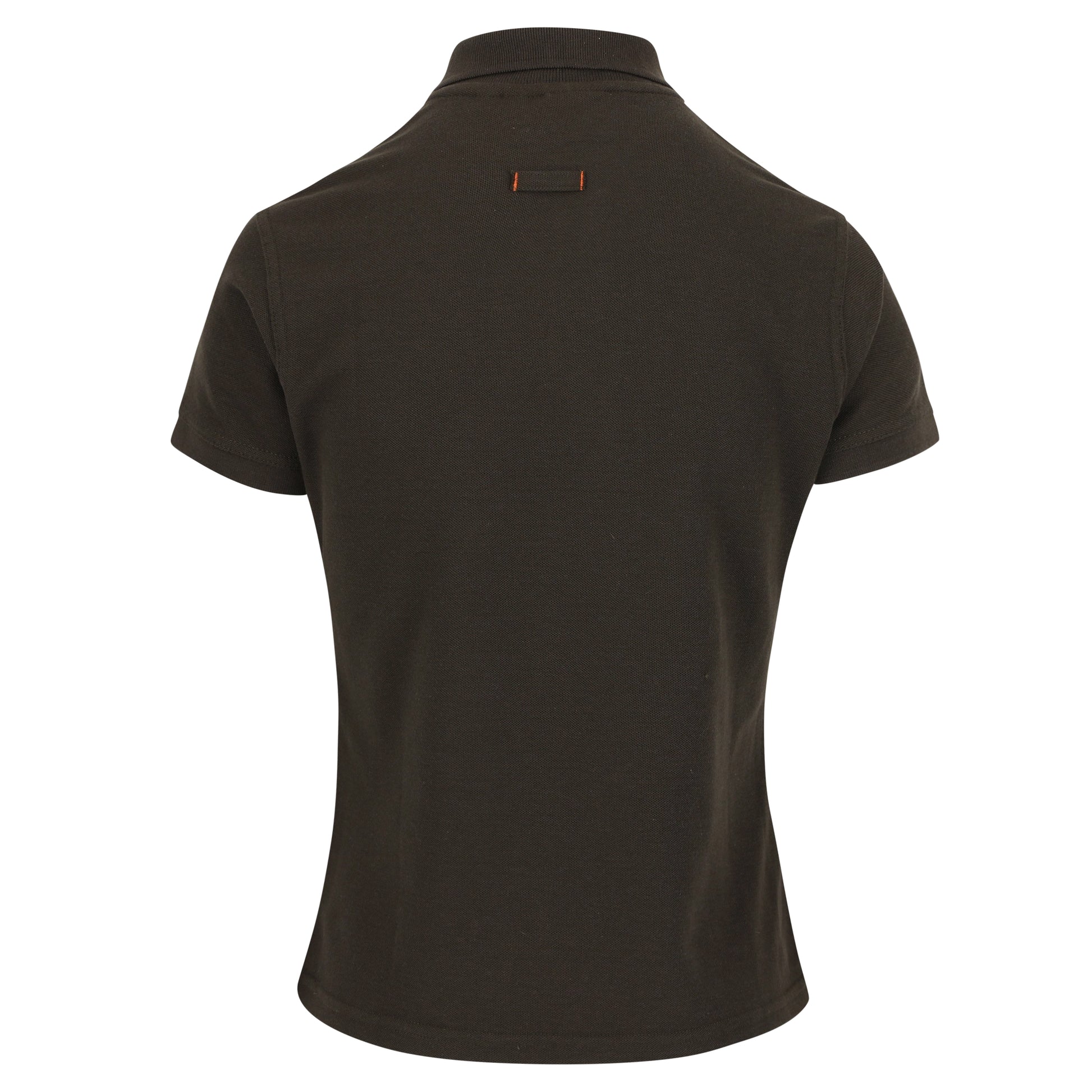 Herock Freya polo korte mouwen dames in de kleur bruin