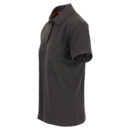 Herock Freya polo korte mouwen dames in de kleur grijs