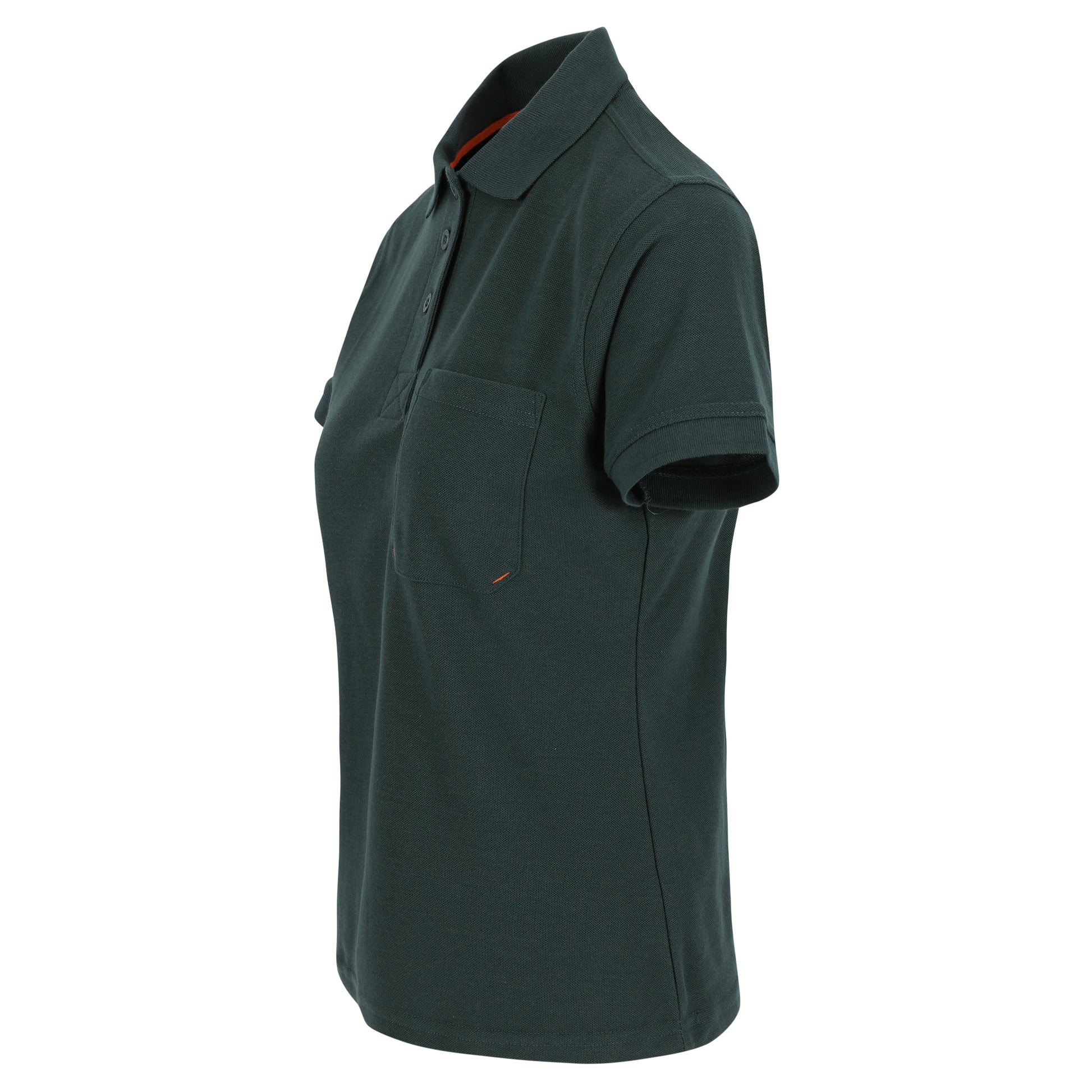 Herock Freya polo korte mouwen dames in de kleur groen