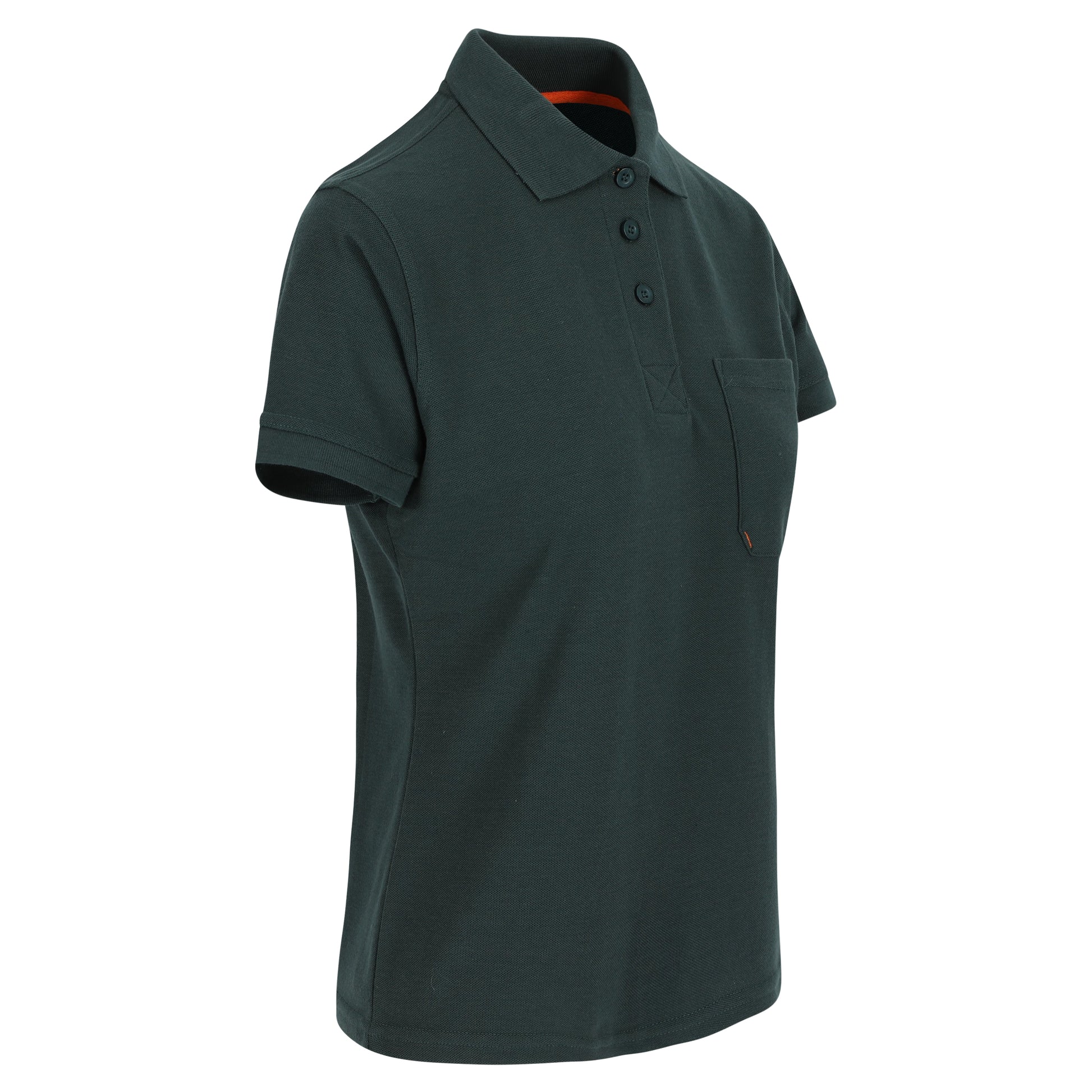 Herock Freya polo korte mouwen dames in de kleur groen