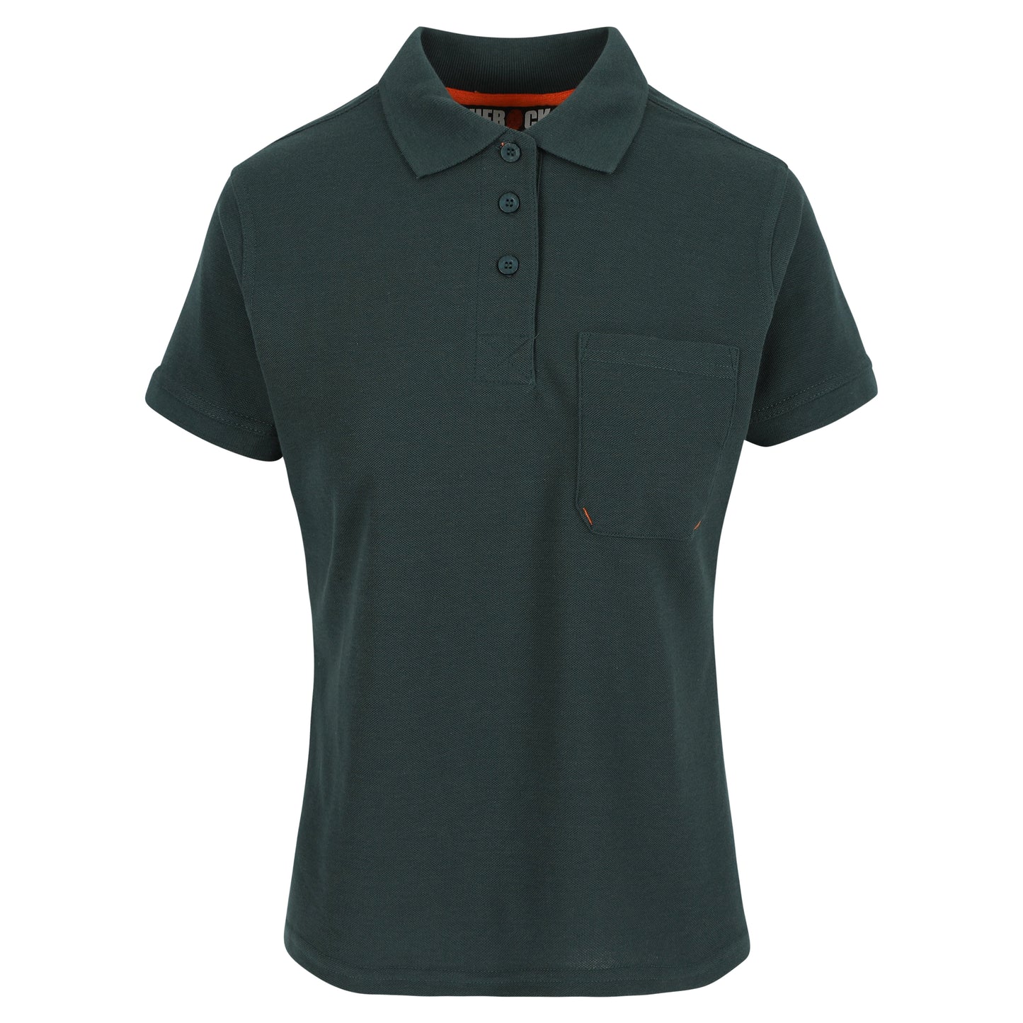 Herock Freya polo korte mouwen dames in de kleur groen