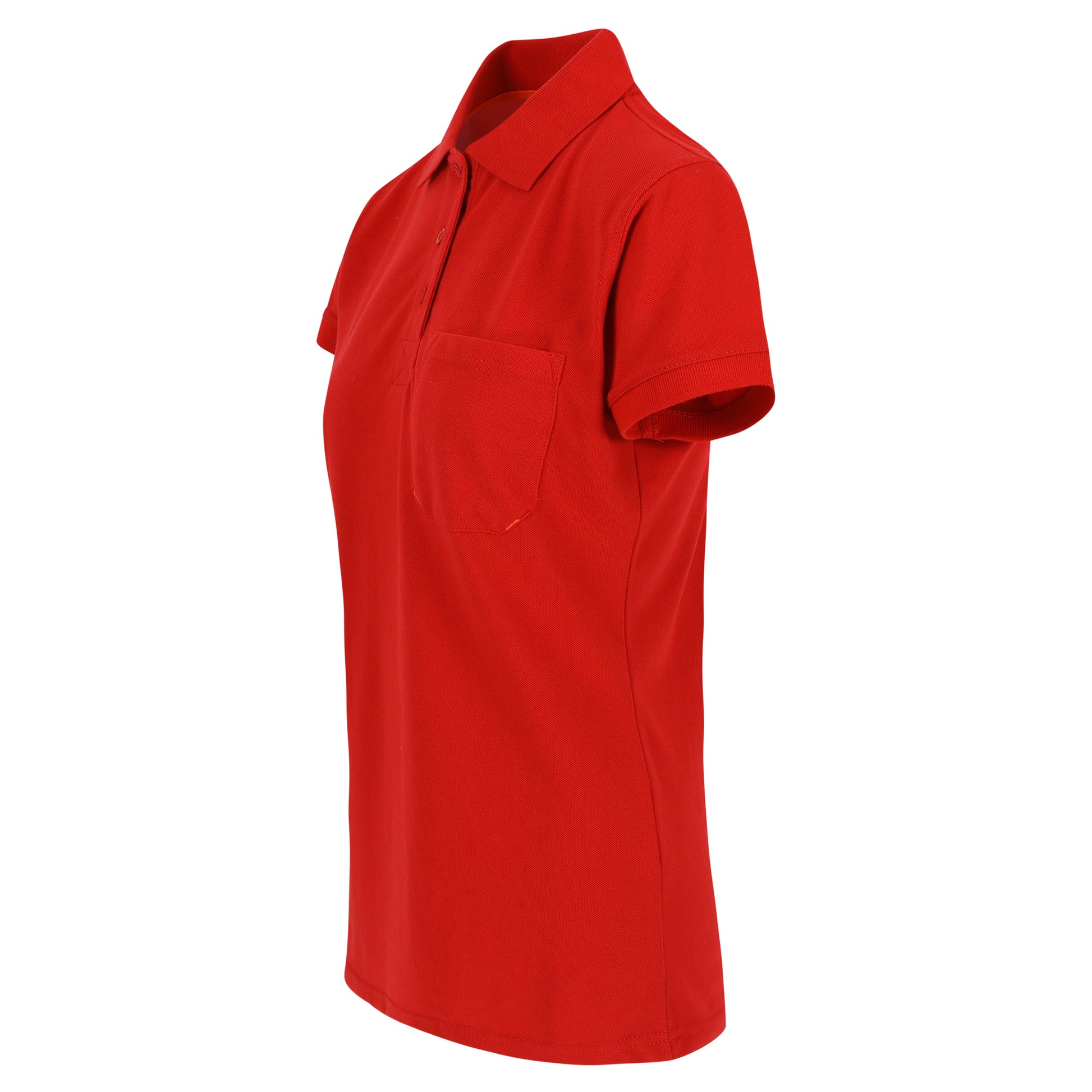 Herock Freya polo korte mouwen dames in de kleur rood