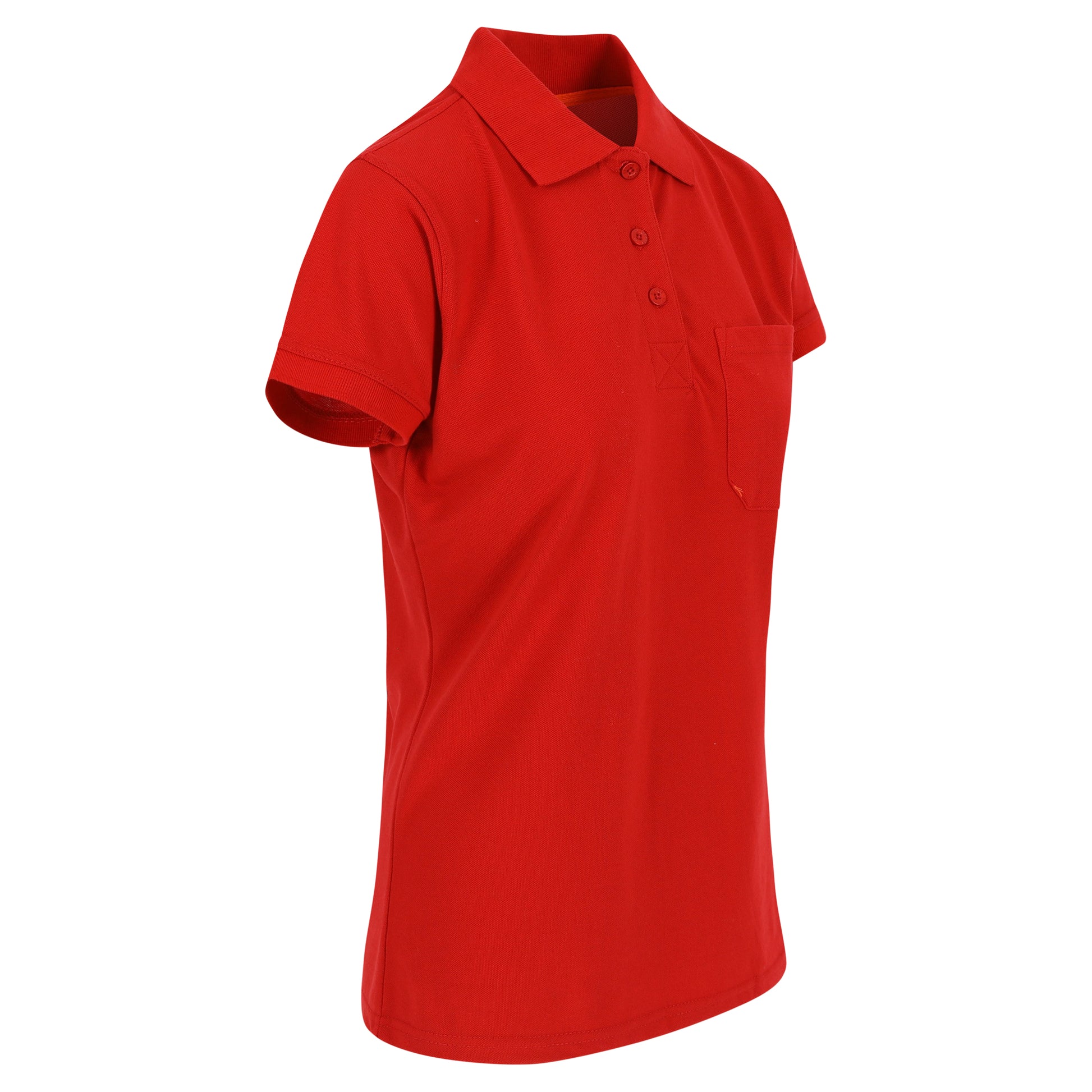 Herock Freya polo korte mouwen dames in de kleur rood