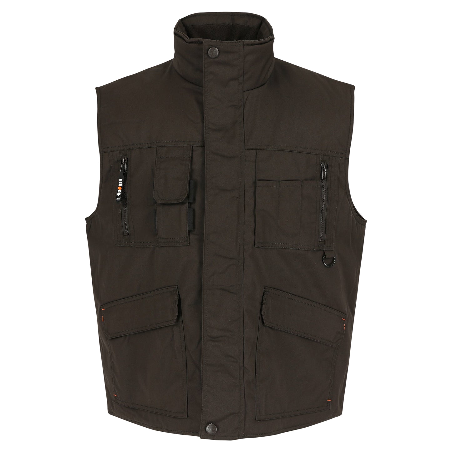 Herock Donar bodywarmer in de kleur bruin