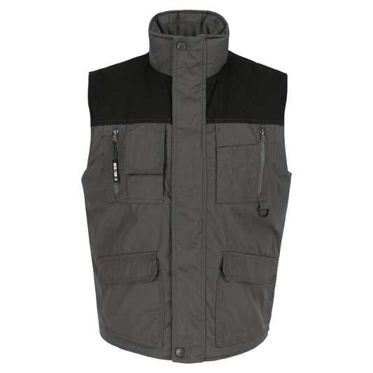 Herock Donar bodywarmer in de kleur grijs