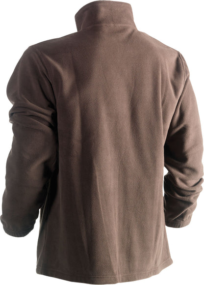 Herock Darius fleece jas in de kleur bruin
