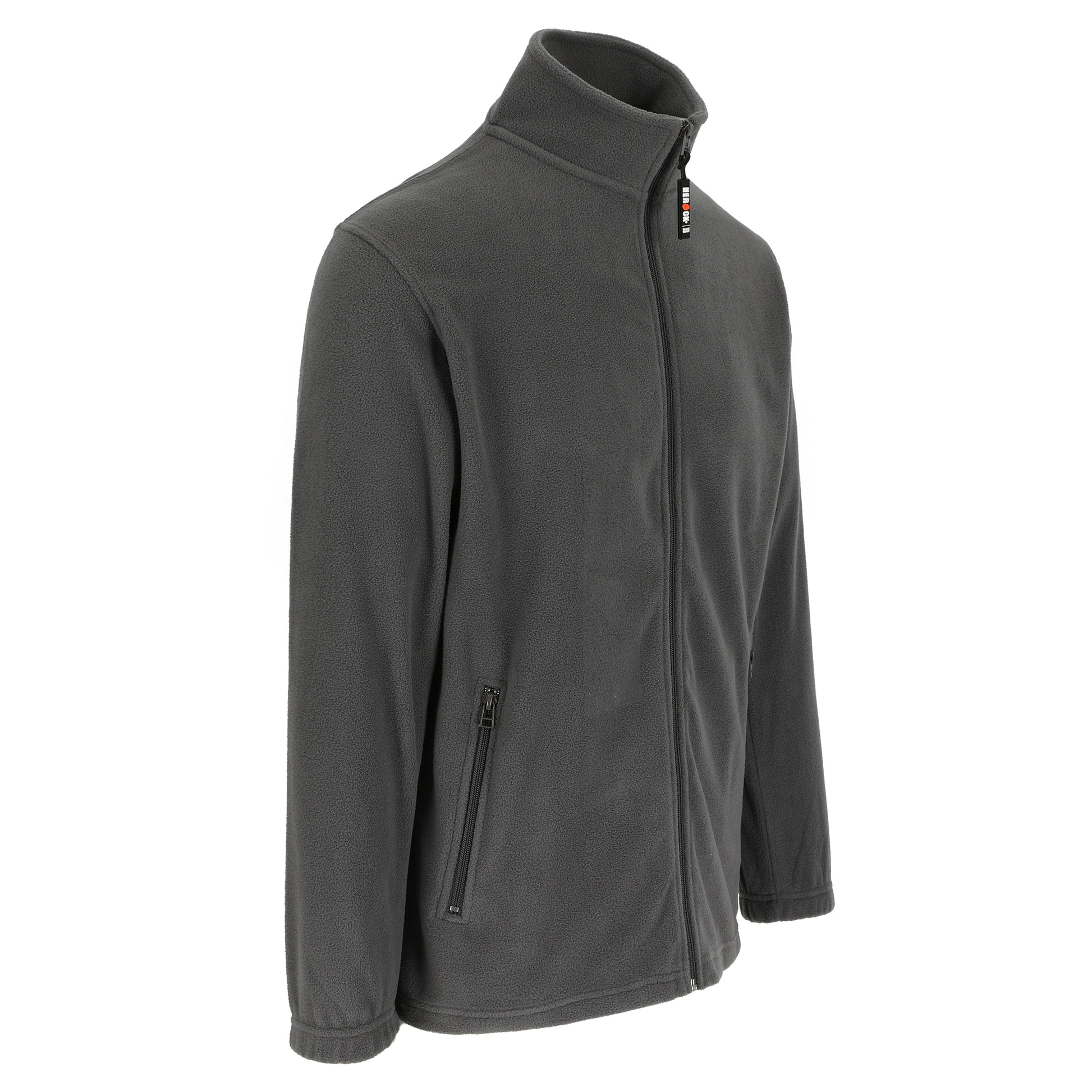 Herock Darius fleece jas in de kleur grijs