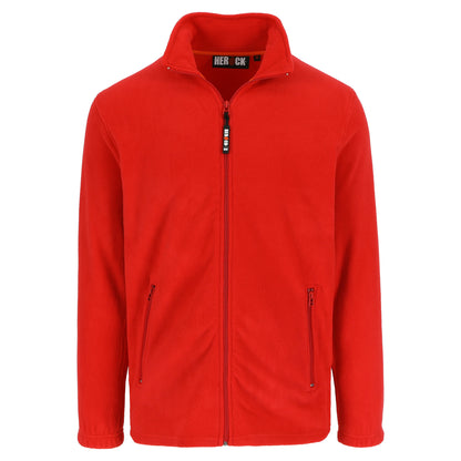 Herock Darius fleece jas in de kleur rood