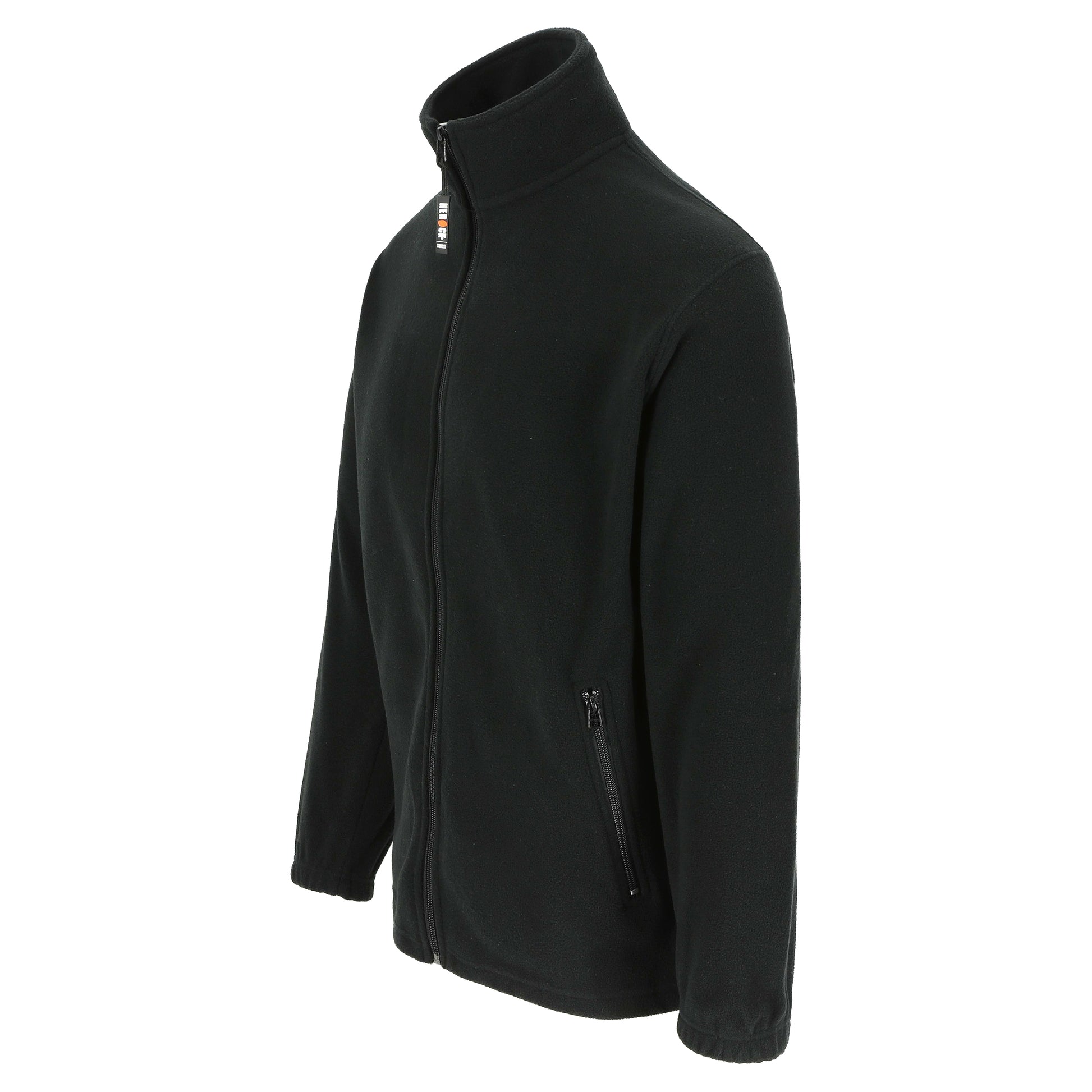 Herock Darius fleece jas in de kleur zwart