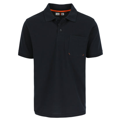 Herock Leo polo korte mouwen in de kleur marineblauw