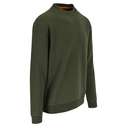 Herock Vidar Sweater in de kleur donker khaki