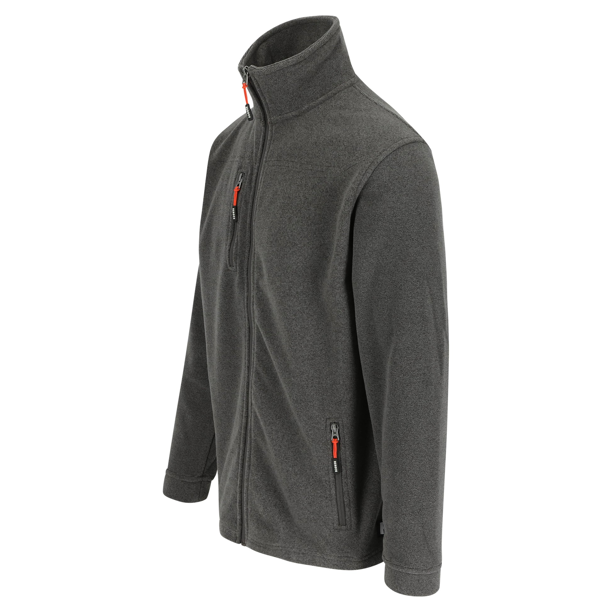 Herock Ilias fleece jas in de kleur antracietgrijs