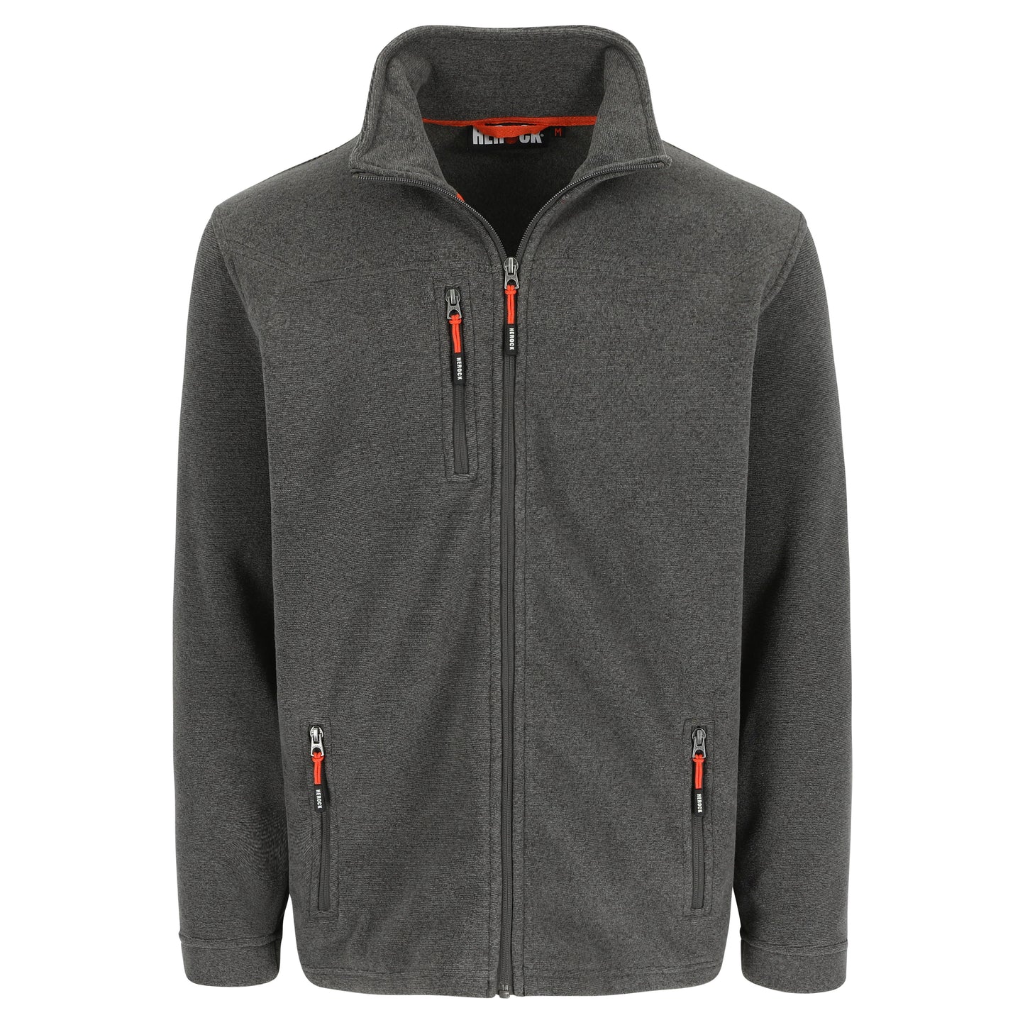 Herock Ilias fleece jas in de kleur antracietgrijs