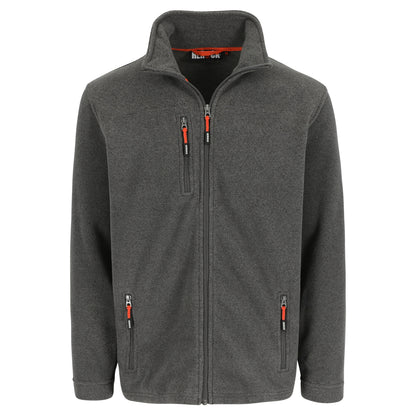 Herock Ilias fleece jas in de kleur antracietgrijs