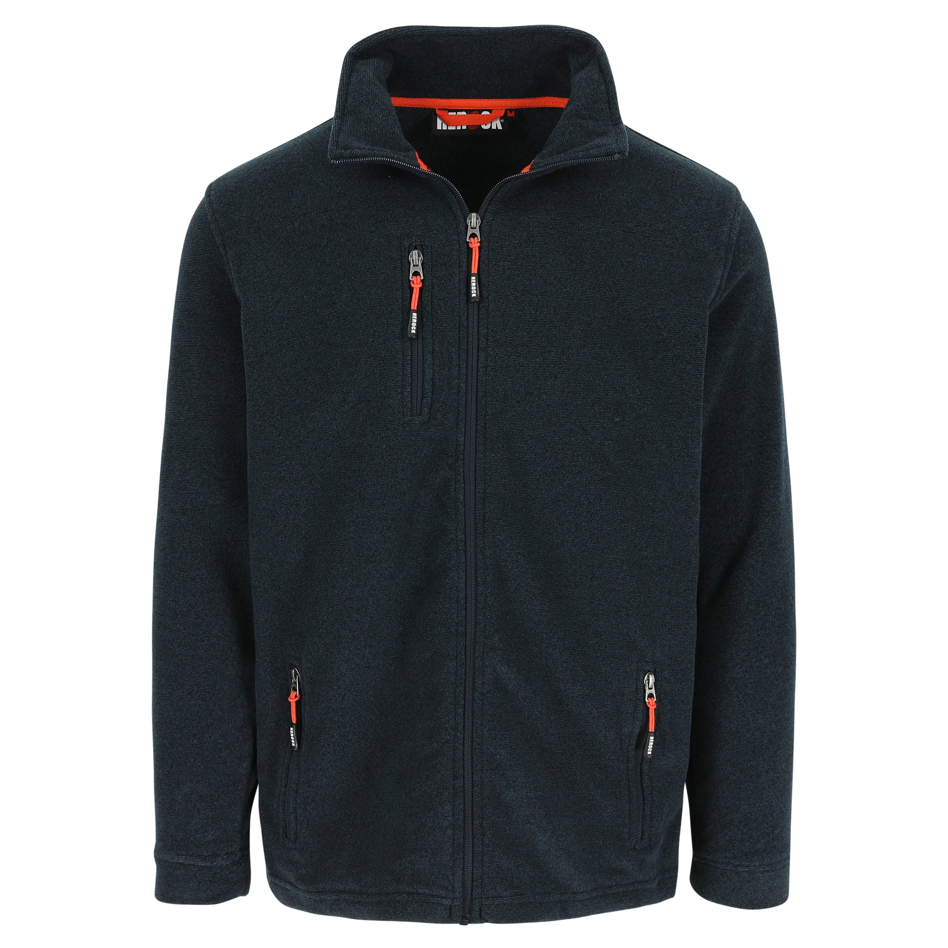 Herock Ilias fleece jas in de kleur marineblauw