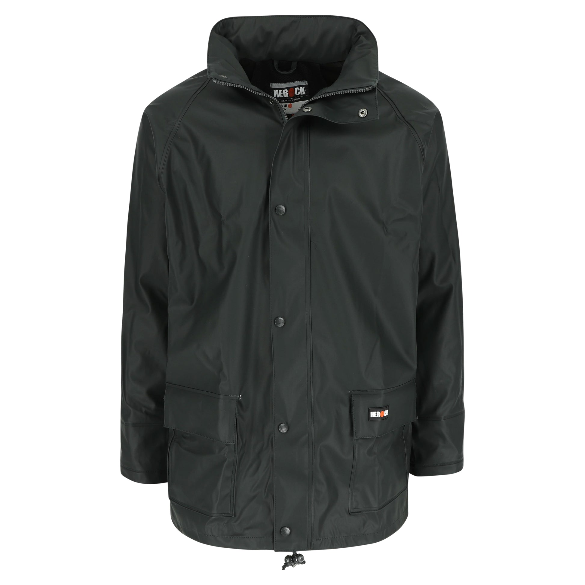 Herock Triton regenvest in de kleur olijfgroen