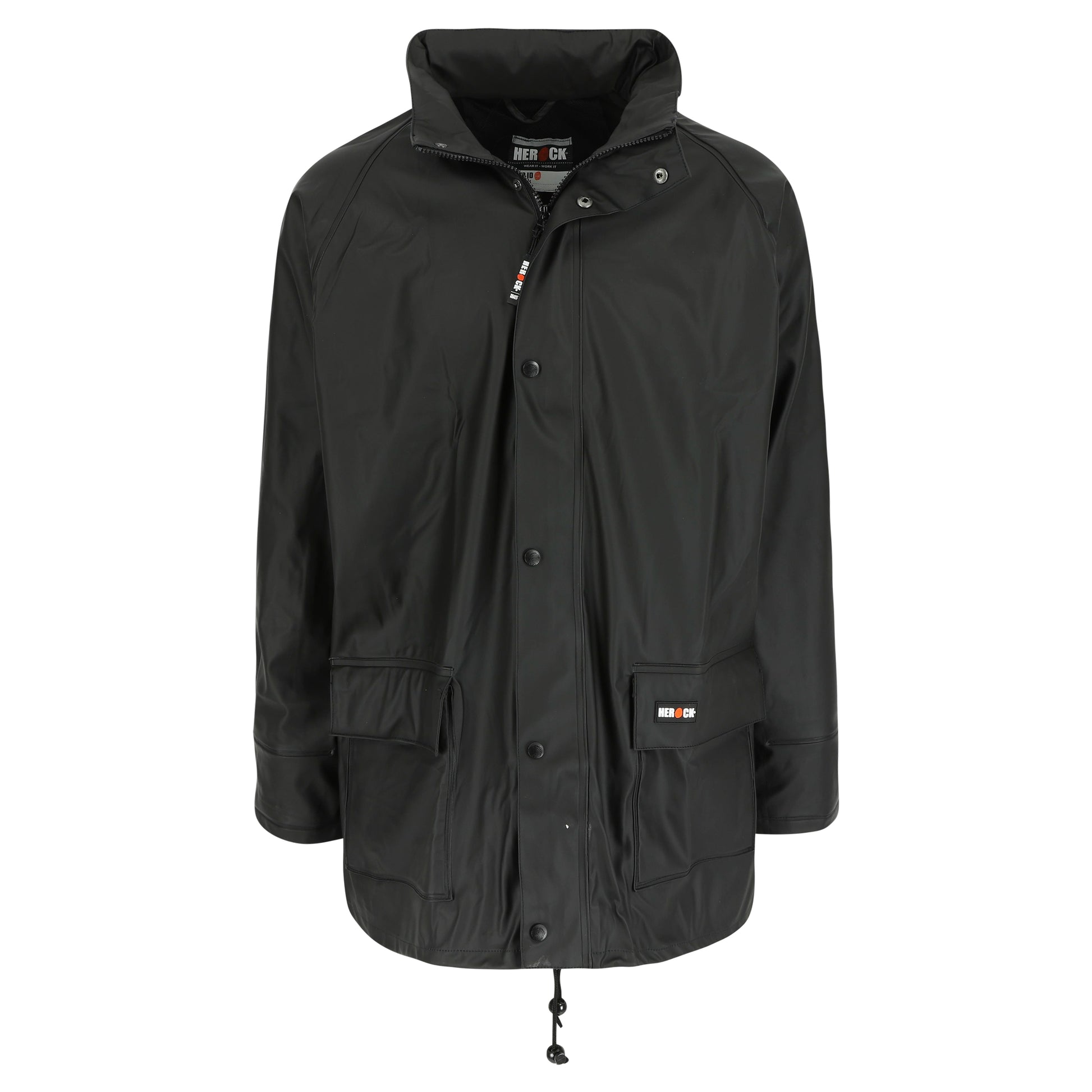 Herock Triton regenvest in de kleur zwart