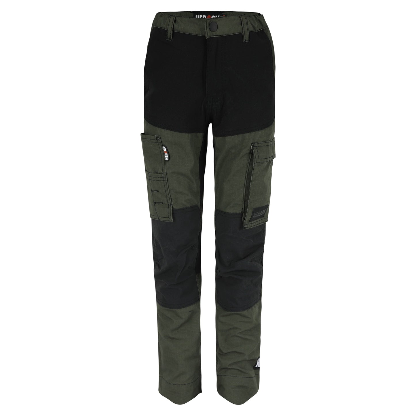 Herock Hector kids Stretch broek in de kleur donker khaki