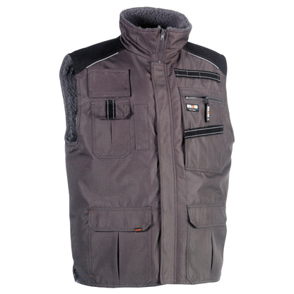 Herock Theseus bodywarmer in de kleur grijs