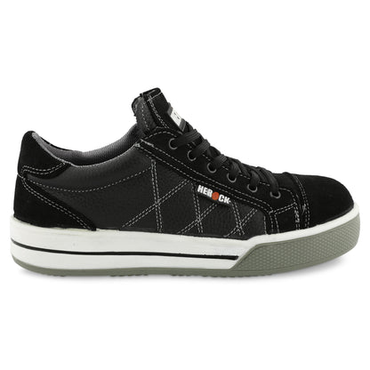 Herock Contrix Low S3 Sneakers in de kleur zwart