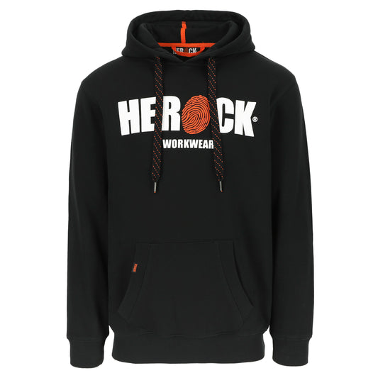 Herock Hero sweater met kap in de kleur zwart